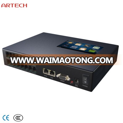 Web 8-line telephone recorder  5inch touch screen recorder answering machine  cloud backup