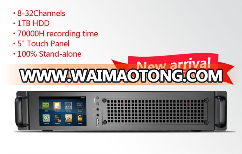 WIFI function 1TB HDD recorder phone recorder 8lines 70000hours recoriding time